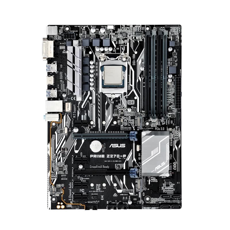 باندل مادربرد ایسوس ASUS Prime Z270-P + Intel core i5 7400 استوک