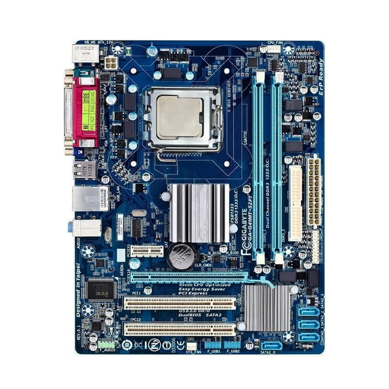 باندل مادربرد گیگابایت GIGABYTE G41MT-S2PT + Pentium G630 استوک