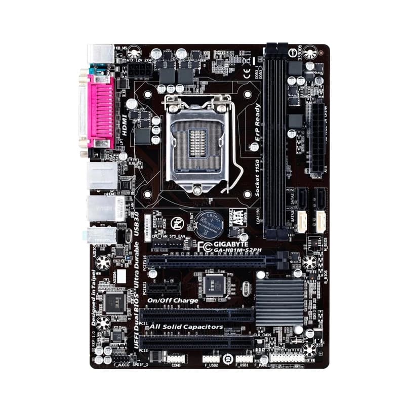 مادربرد گیگابایت GIGABYTE H81M-S2PH استوک