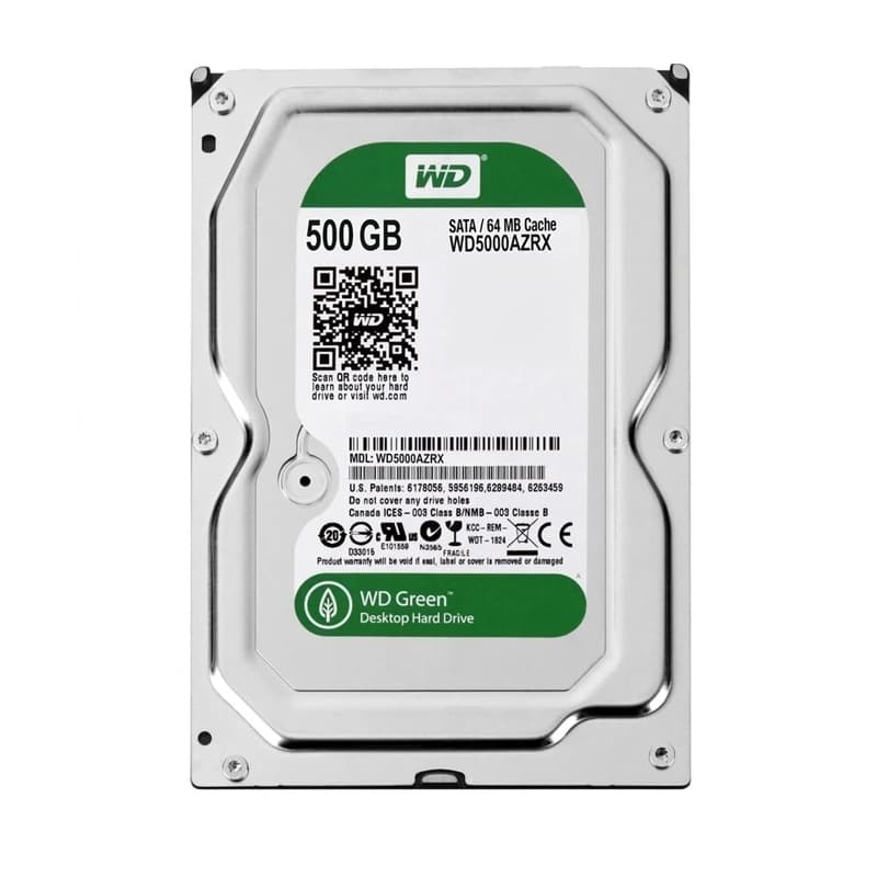 هارد اینترنال 500 گیگ وسترن Western Digital Green 500GB استوک