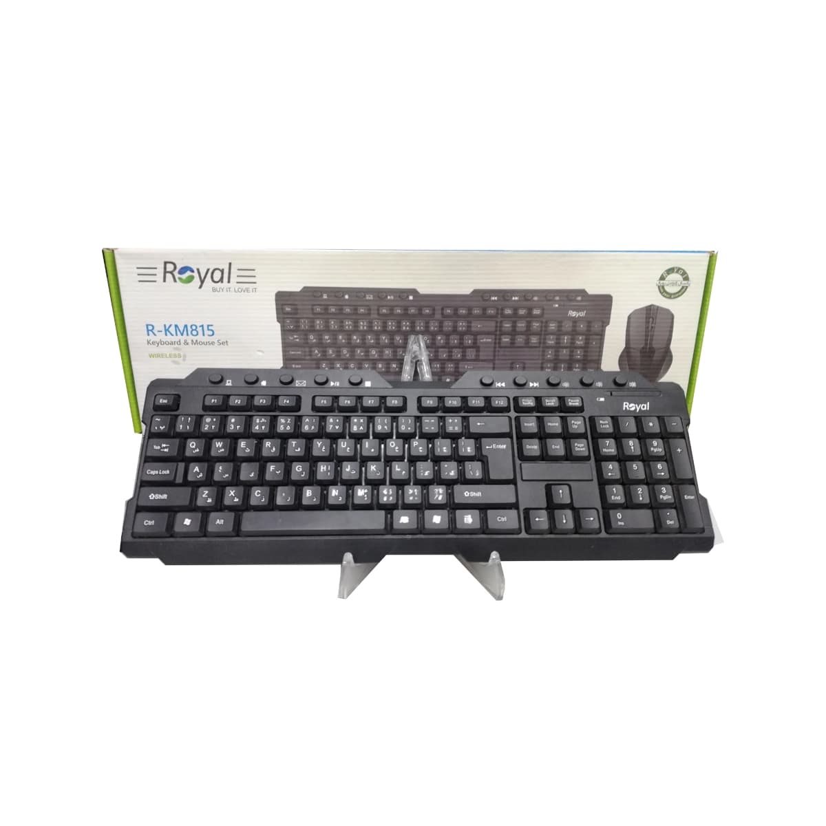 کیبورد گرین Keyboard GREEN R-KM815 Stock — تصویر ۴