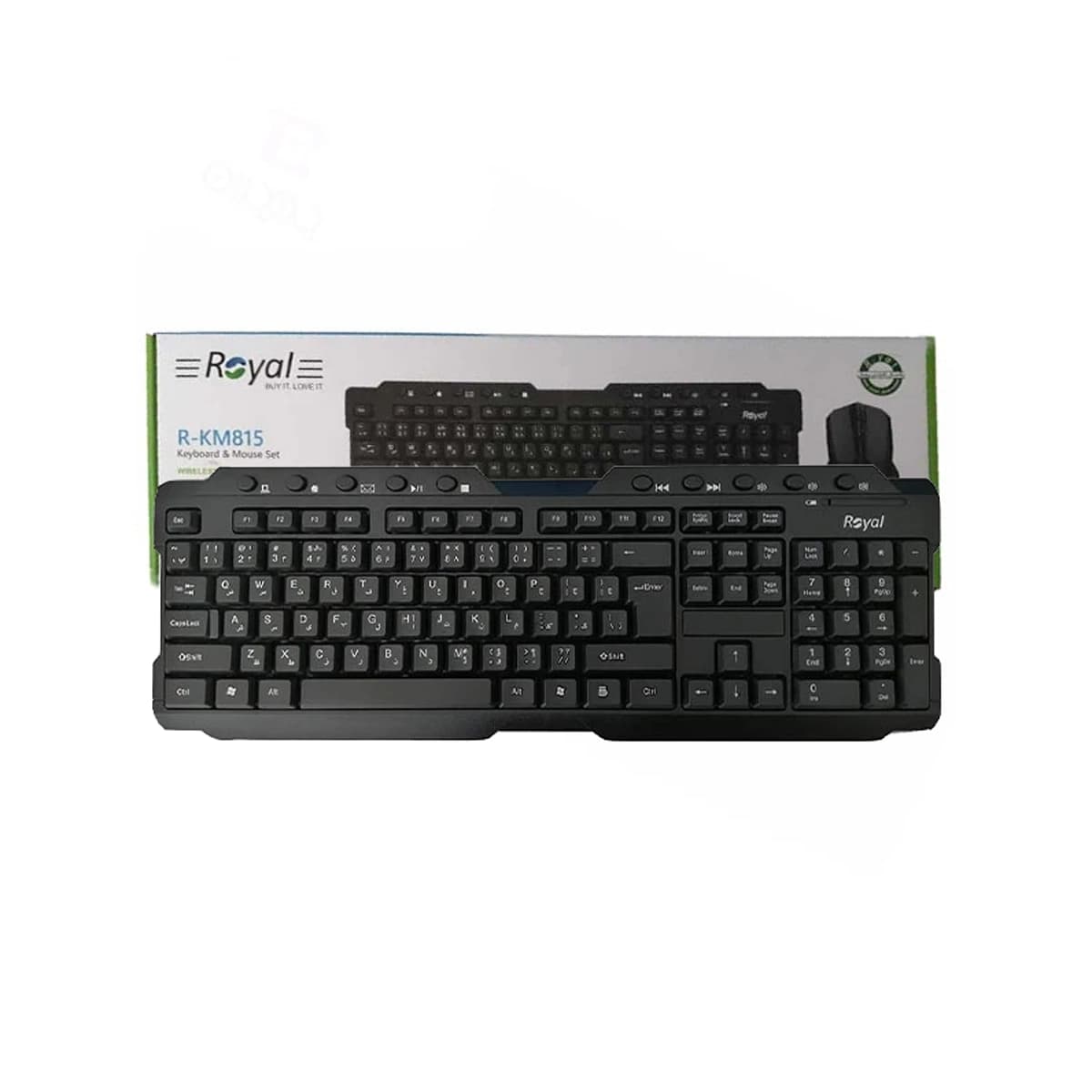 کیبورد گرین Keyboard GREEN R-KM815 Stock