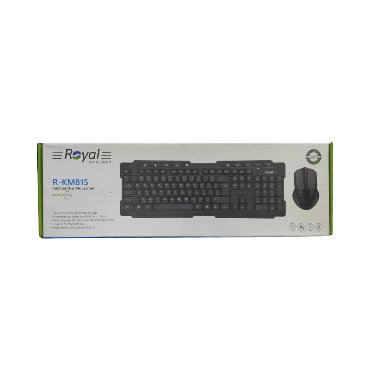 کیبورد گرین Keyboard GREEN R-KM815 Stock — تصویر ۳