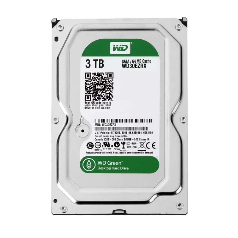 هارد اینترنال 3 ترا وسترن Western Digital Green 3TB استوک