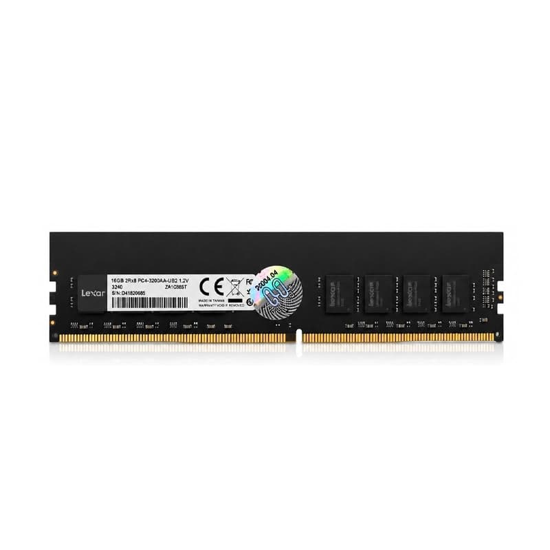 رم 16 گیگ لکسار Lexar 16GB DDR4 3200Mhz گارانتی حامی استوک