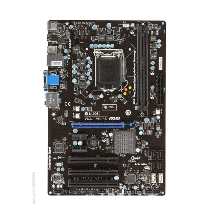 مادربرد ام اس آی MSI PH61A-P35 B3 استوک