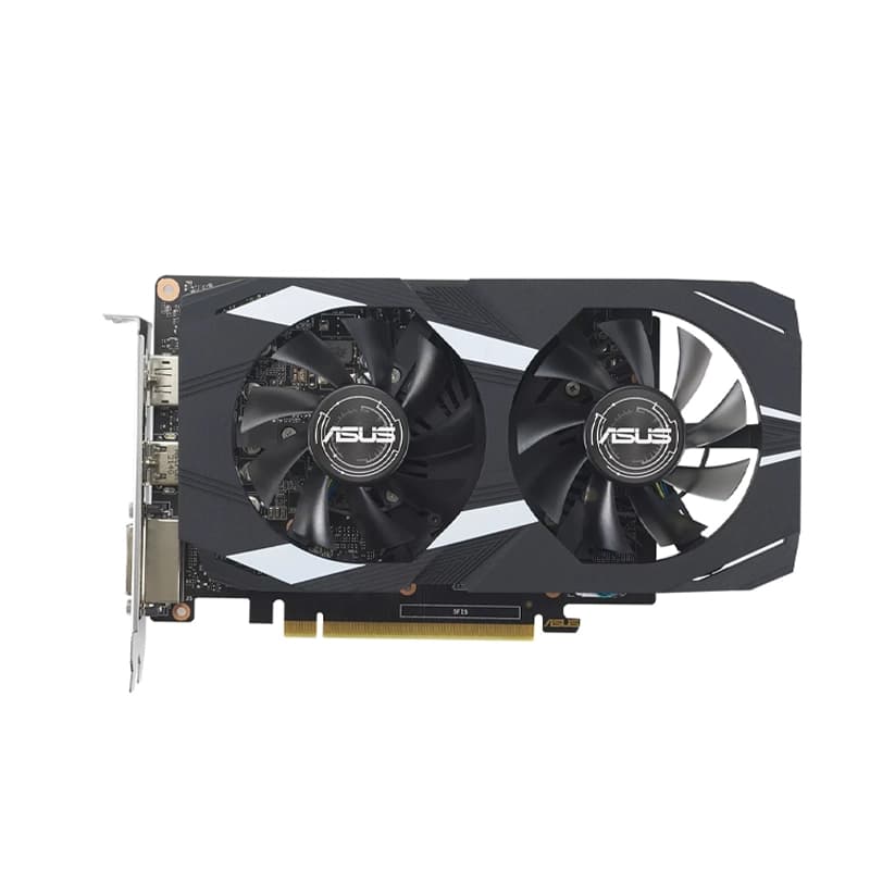 کارت گرافیک ASUS Dual GTX 1650 OC 4G GDDR5 استوک