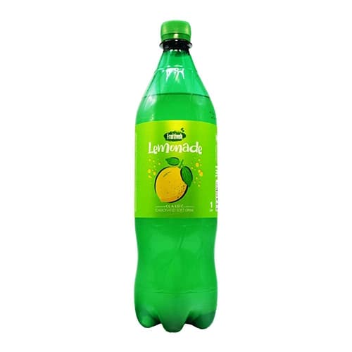 نوشابه لیموناد گازدار فوریتیوه حجم 1 لیتری – باکس 6 عددی