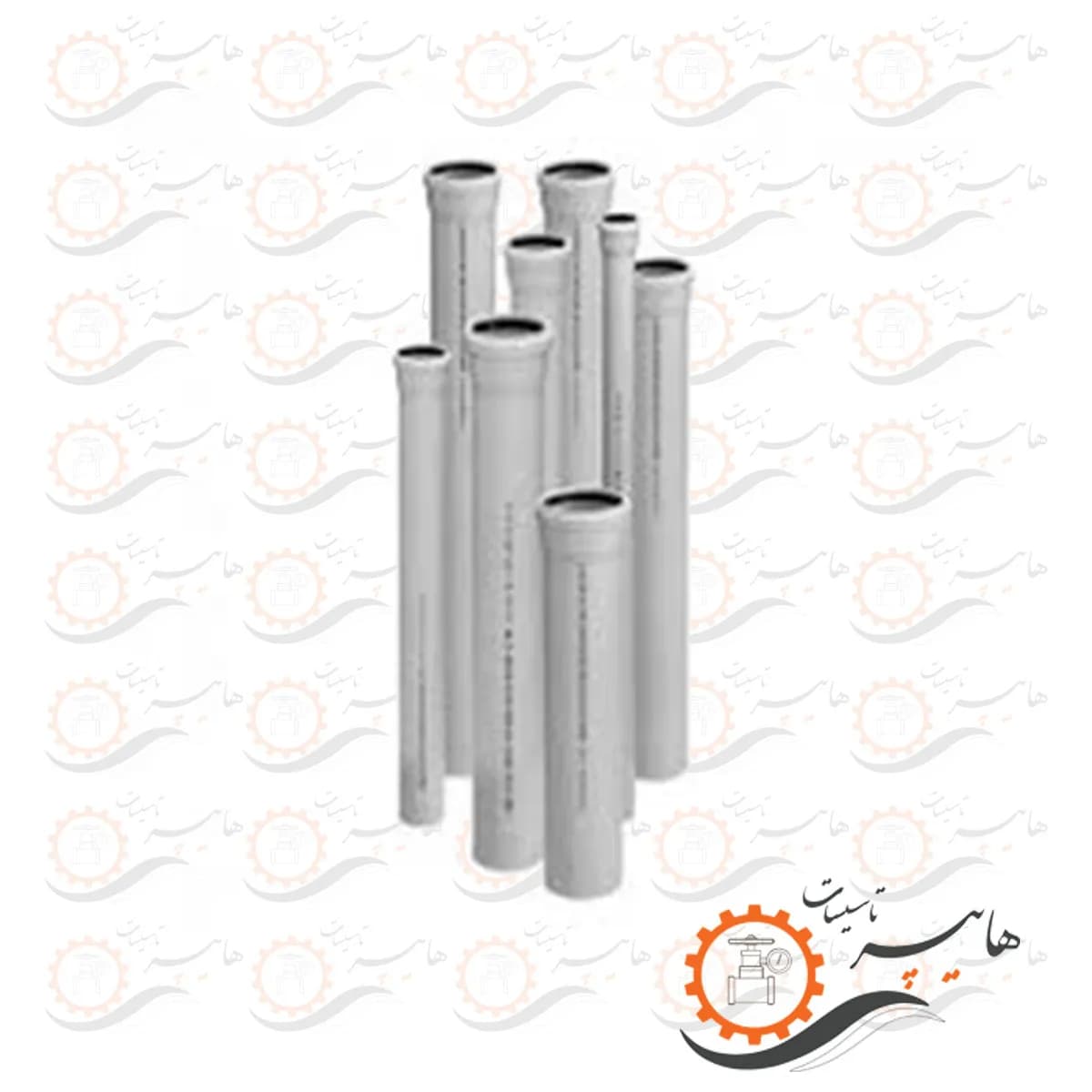 لوله یکسر سوکت تک لایه وحید سایز 160 میلیمتر — تصویر ۳