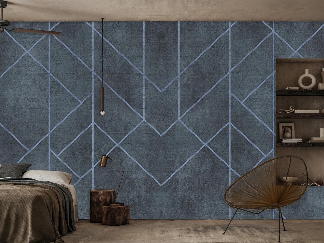 پوستر دیواری طرح هندسی W12019510 — تصویر ۲