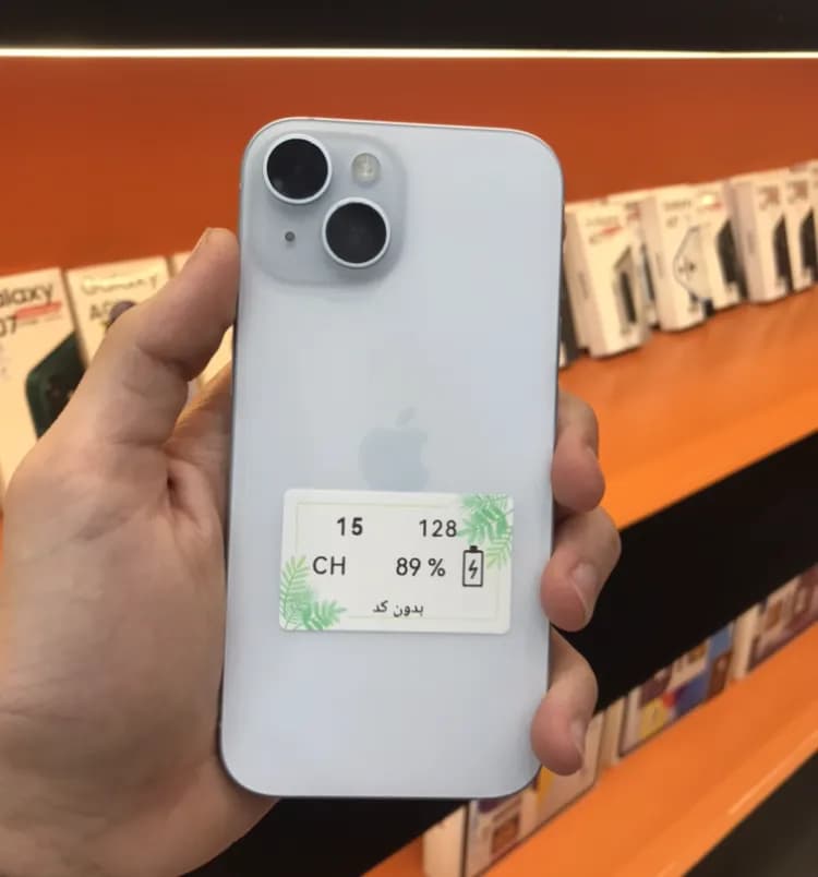 آیفون 15| حافظه 128گیگ| باتری 89| iPhone 15| ch — تصویر ۲