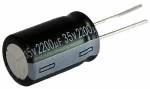 خازن الکترولیتی 2200UF 35V برند AXBOOM