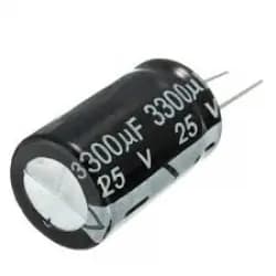 خازن الکترولیتی 3300UF 25V برند AXBOOM