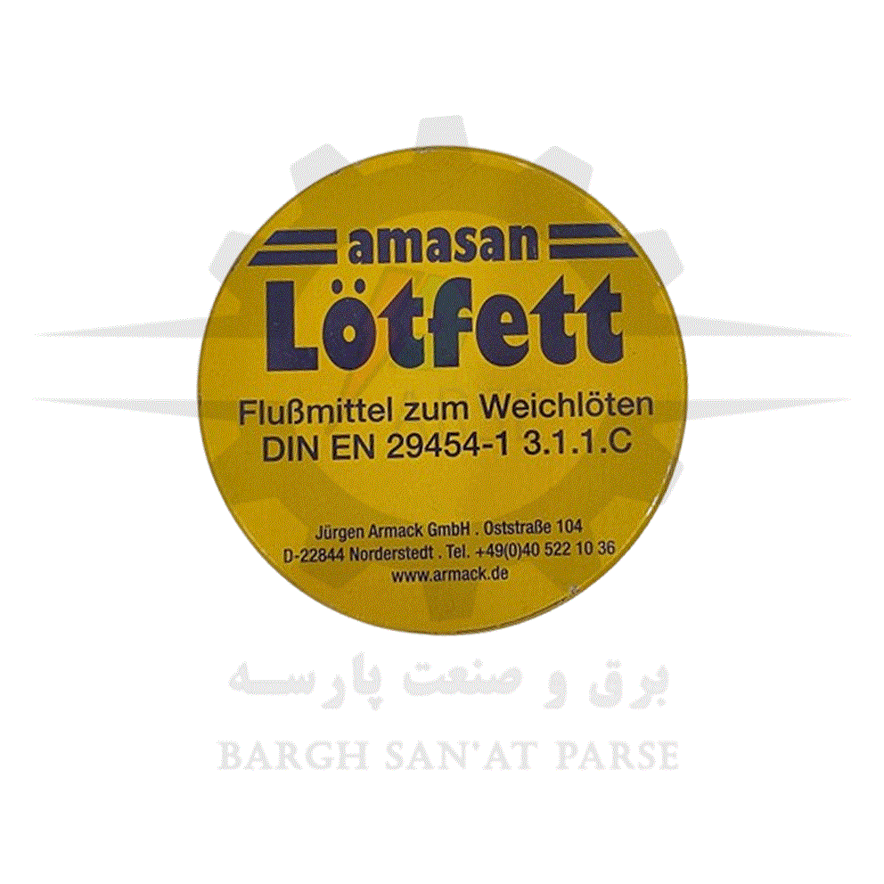 روغن لحیم ۵۰ گرمی lotfett