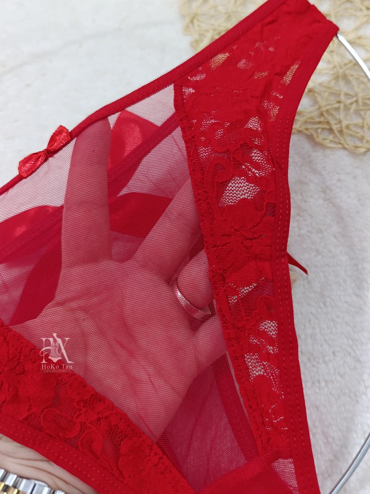 شورت زنانه بکلس فانتزی پشت پاپیون کد 1306 — تصویر ۶