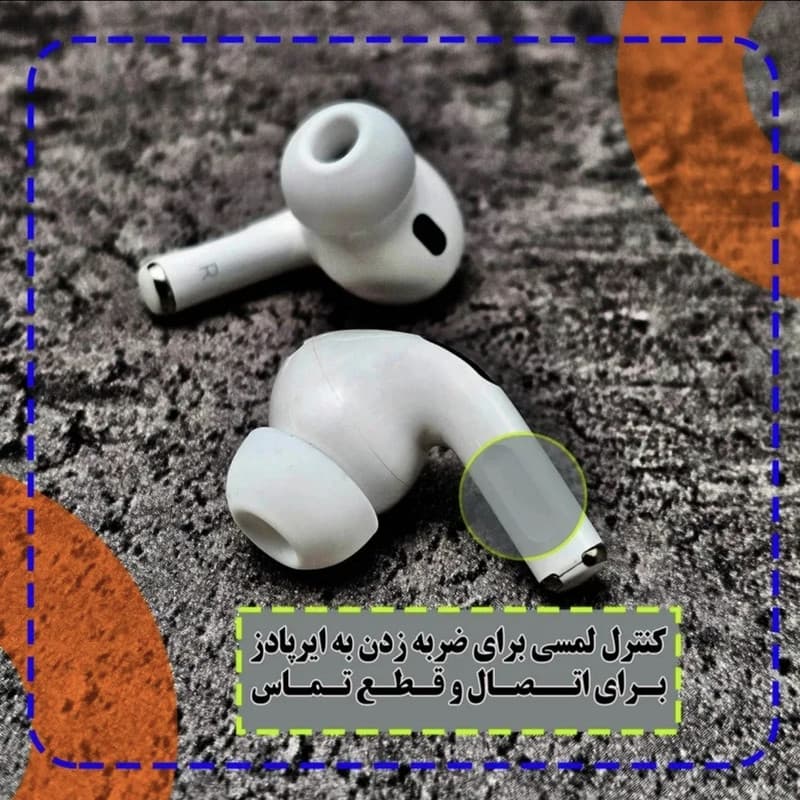 هدفون بلوتوثی مدل KM-300 airpods pro2 — تصویر ۱۱