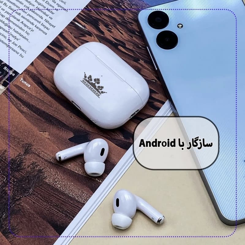 هدفون بلوتوثی مدل KM-300 airpods pro2 — تصویر ۶