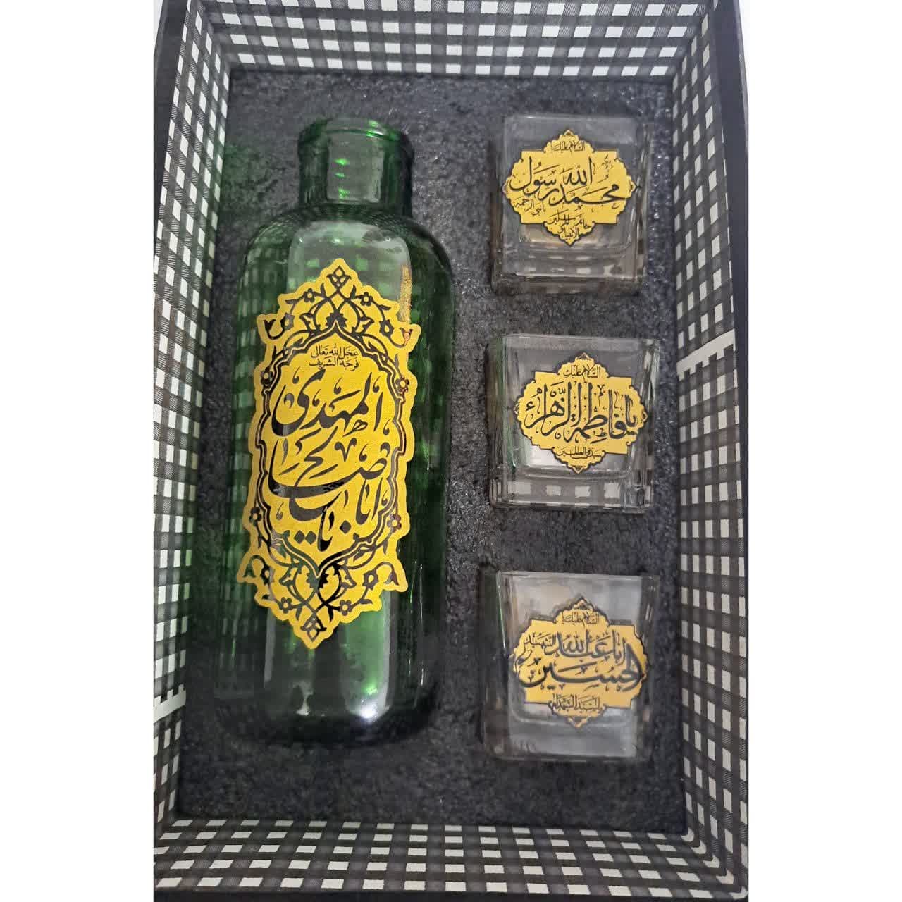 کادویی گلدان و جاشمعی مهدوی