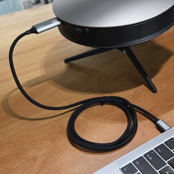 کابل تبدیل USB-C به HDMI هوکو مدل UA13 طول 1.8 متر — تصویر ۶