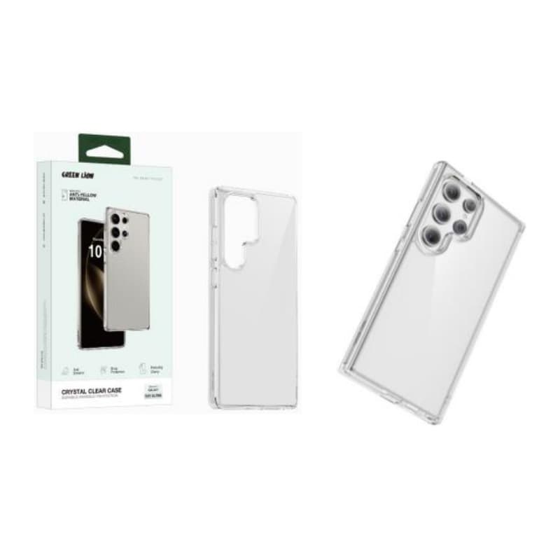 قاب و کاور محافظ گوشی گرین لاین مدل Crystal Clear Case/S24 کد 3743