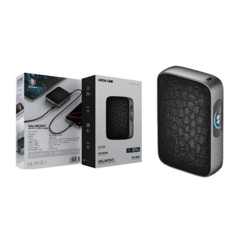 پاوربانک فست شارژ گرین لاین مدل VALMONT 10000mAh Power Bank PD 45W کد 4546