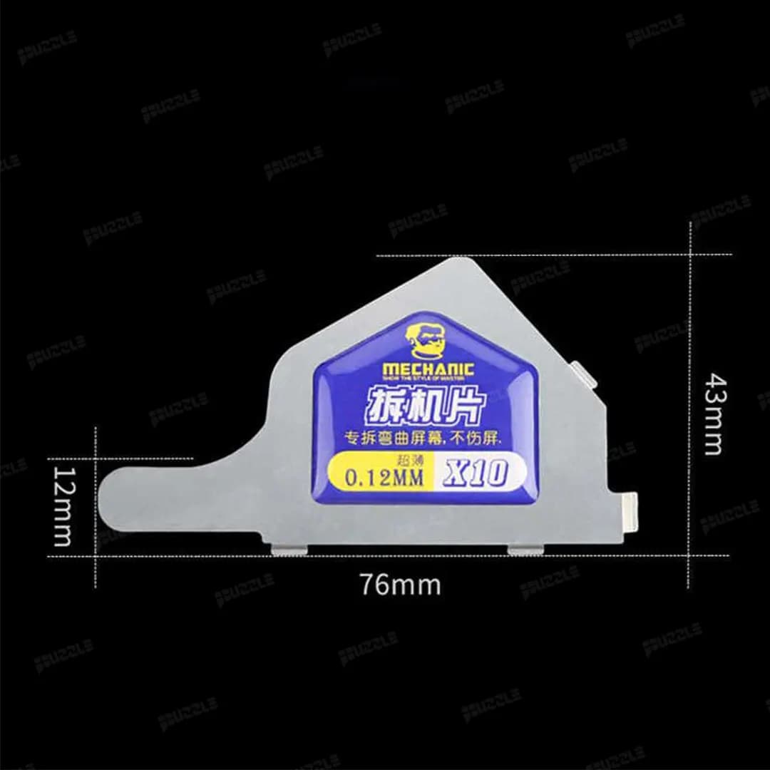 قاب بازکن استیل Mechanic X10 0.12mm — تصویر ۳