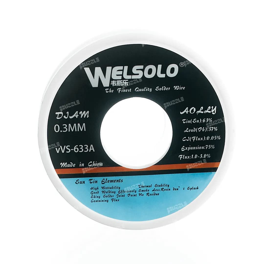 سیم لحیم WELSOLO VVS-633A 0.3mm