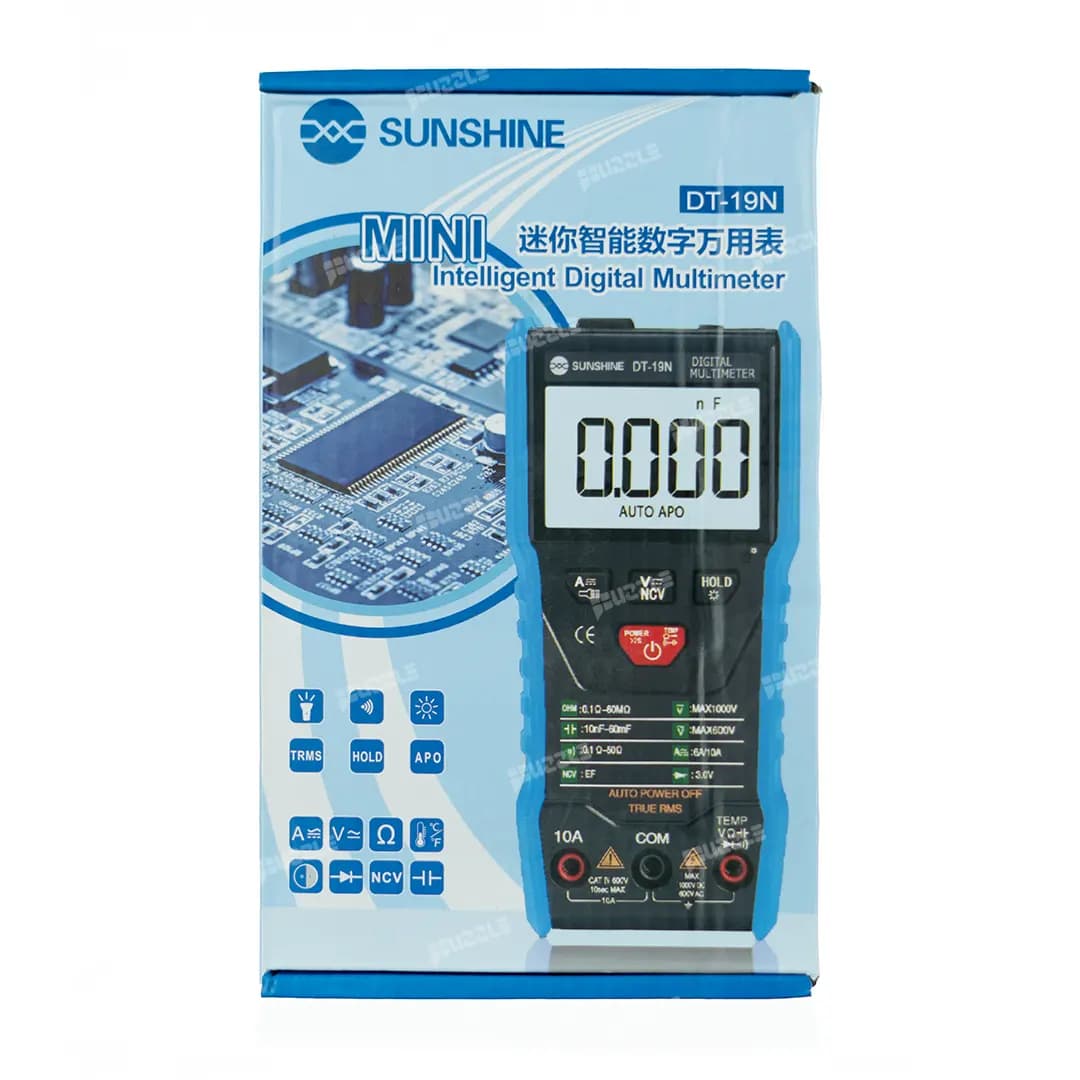 مینی مولتی متر دیجیتال سانشاین Sunshine DT-19N — تصویر ۵