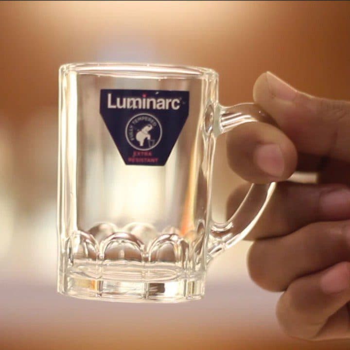 استکان دسته دار باغشوین لومینارک Luminarc Boreal — تصویر ۳