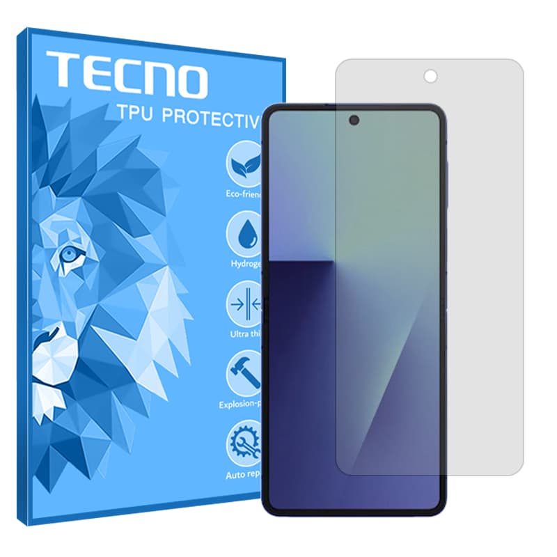 گلس سامسونگ Galaxy Z Flip7 مدل هیدروژلی مات برند تکنو