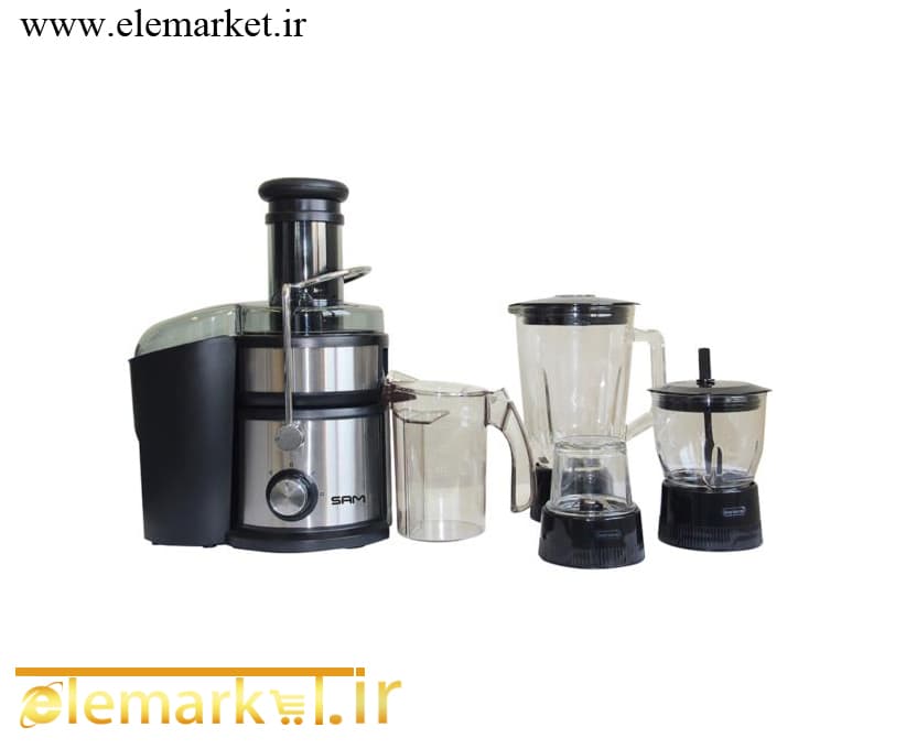 آبمیوه گیری 4 کاره سام مدل JCG400ST