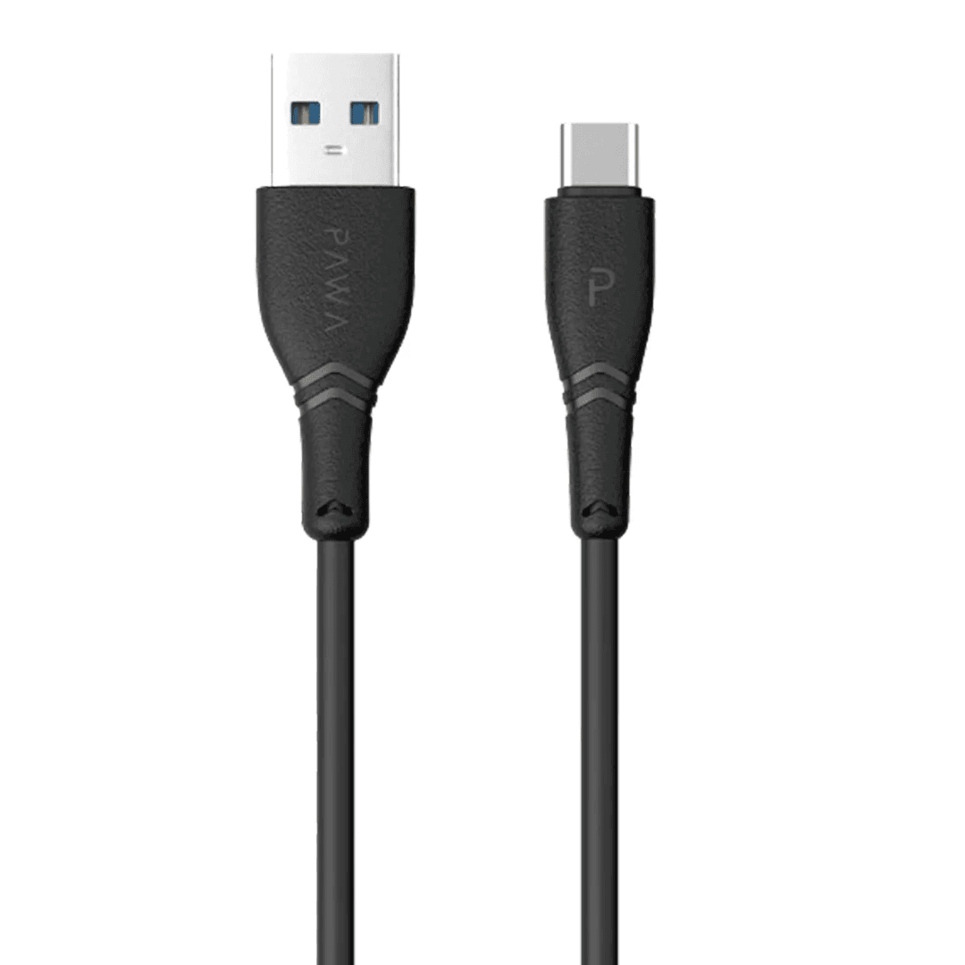 شارژر فندکی SOLID CAR CHARGER Dual USB Port 2.4A with Type-C Cable از برند پاوا Pawa — تصویر ۲