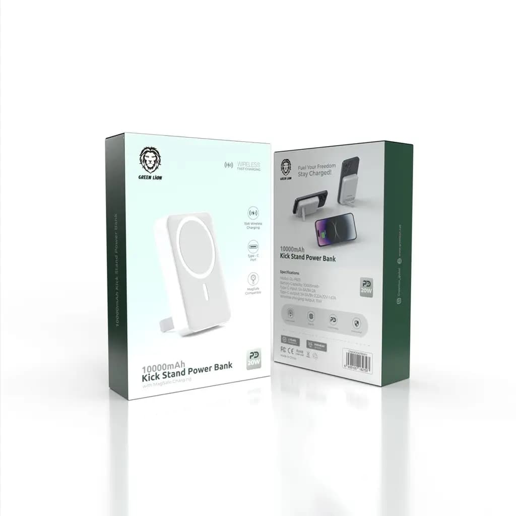 پاوربانک گرین لاین Green Lion 10000mAh Kick Stand — تصویر ۴