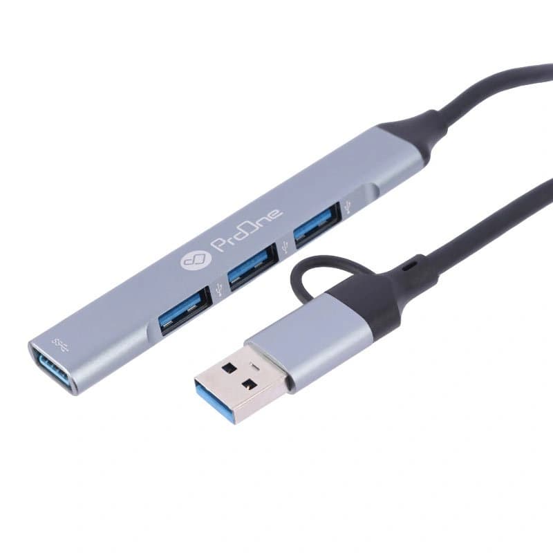 هاب 4 پورت USB Type-C پرووان مدل PHU590 — تصویر ۳