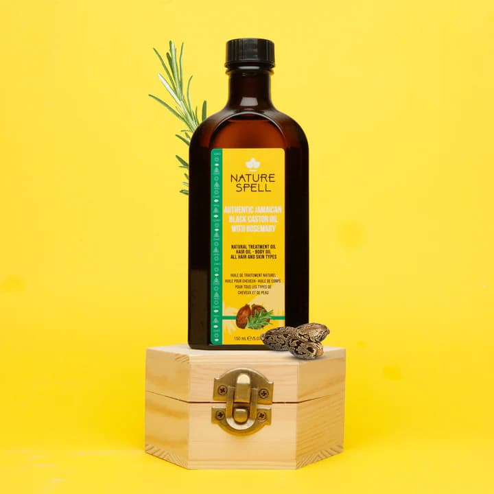 روغن کرچک سیاه جامائیکایی و رزماری مو و بدن نیچر اسپل — تصویر ۲