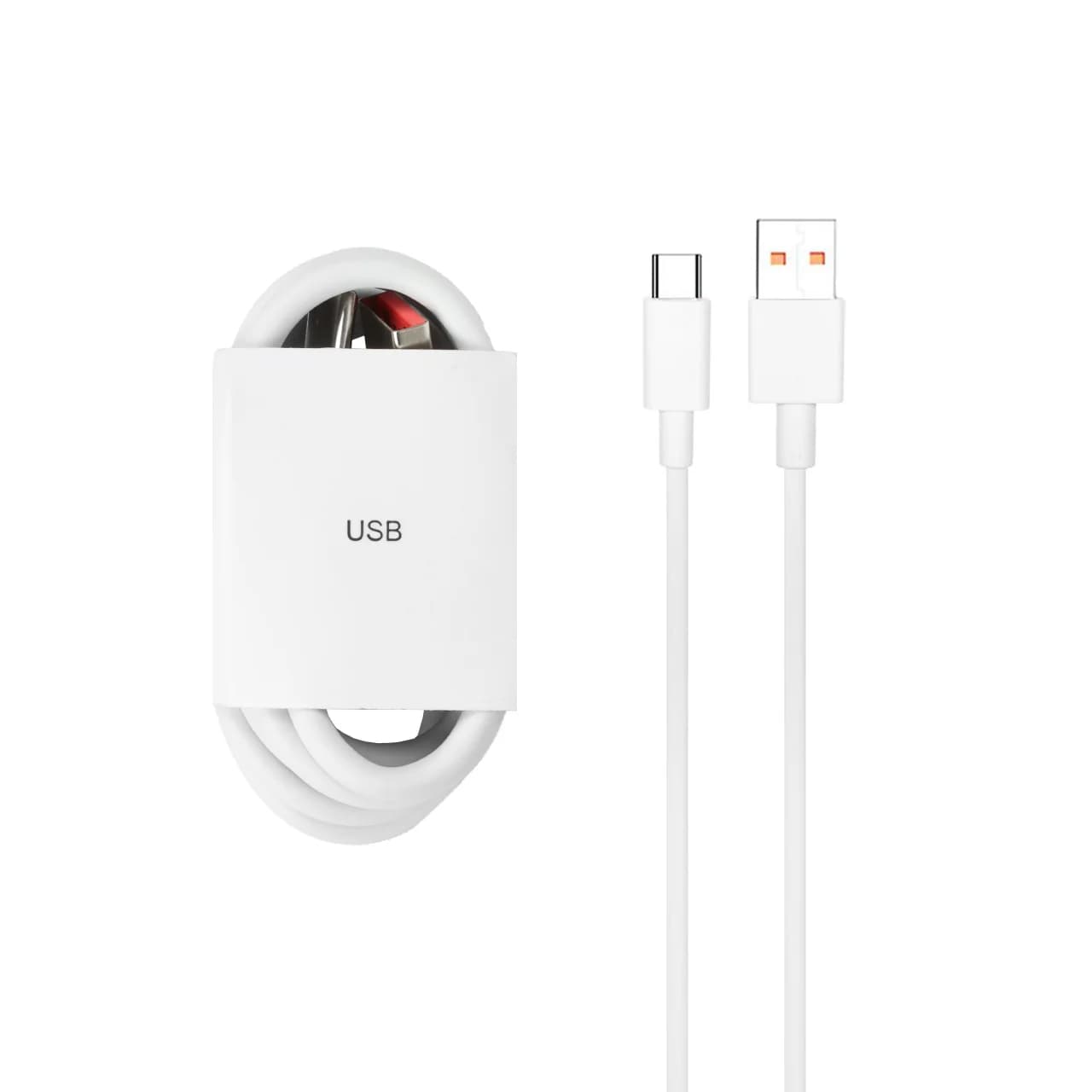 کابل شارژ در صد شمار Xiaomi Type-C مدل 120W – سفید – DST (گارانتی شش ماهه)