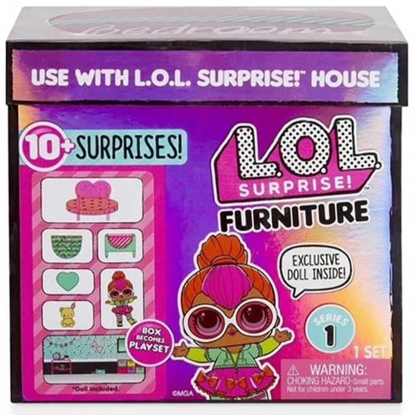 عروسک LOL Surprise سری Furniture Meubles مدل Neon Q.T Doll
