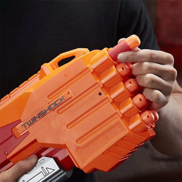 تفنگ بازی نرف مدل Mega Twinshock — تصویر ۳