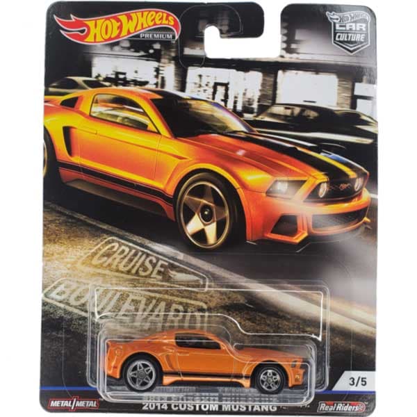 ماشین Hot Wheels مدل 2014 Custom Mustang