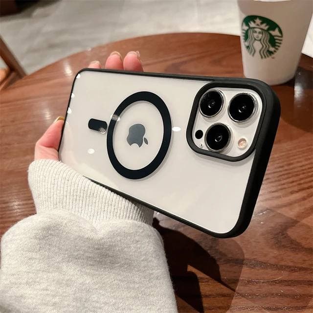 قاب آیفون 11 پرو مکس – IPHONE 11 PRO MAX مدل کریستالی Clear Case Magnetic — تصویر ۳