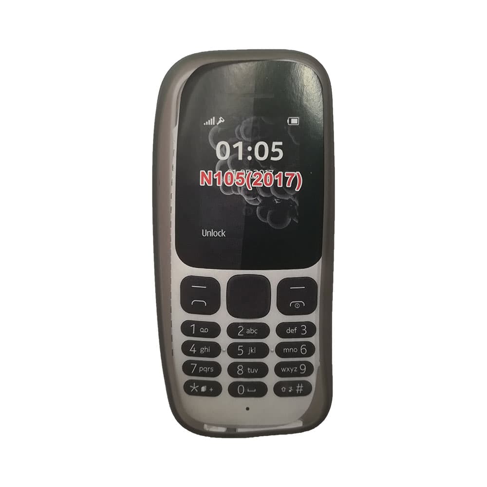 کاور ژله ای گوشی نوکیا Nokia 105 2017 مشکی