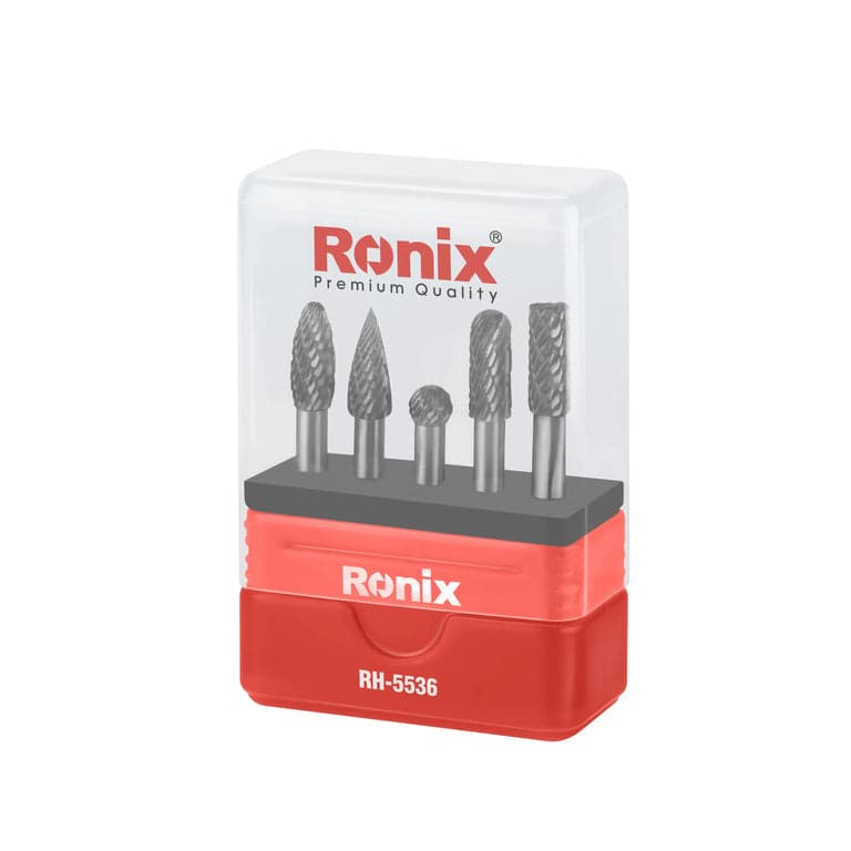 مجموعه سوهان فرز کاربیدی 5 عددی رونیکس مدل RONIX RH-5536