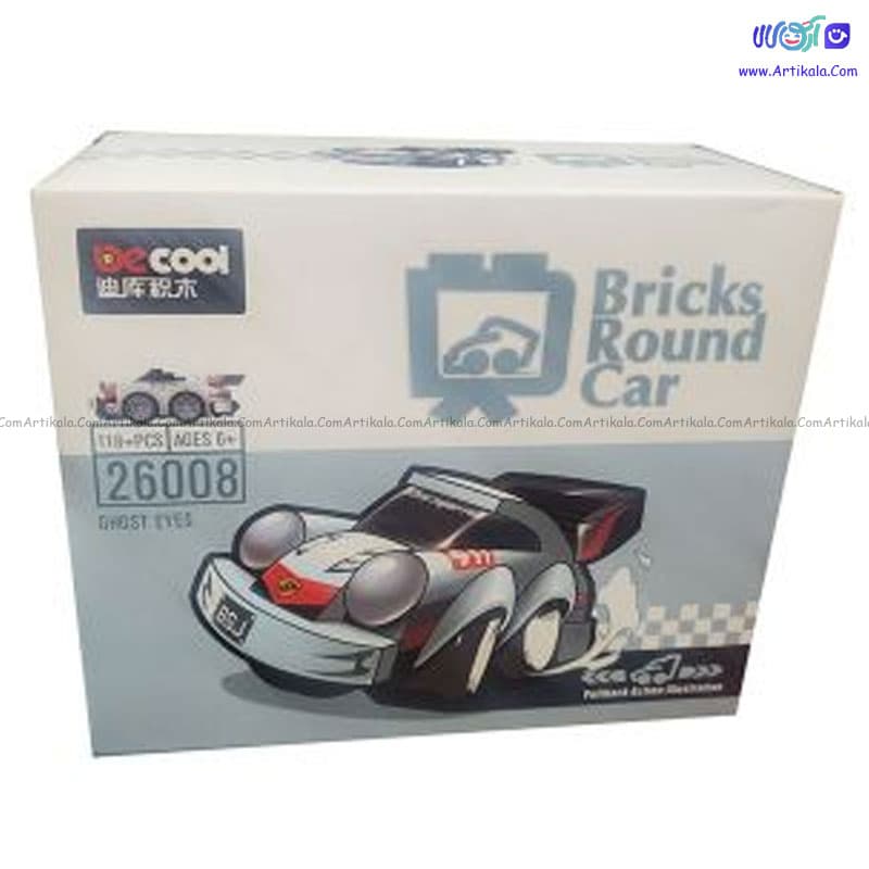 لگو ماشین عقب کش پورشه مدل DECOOL 26008