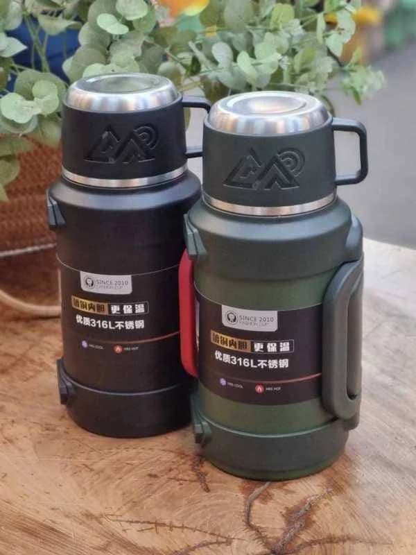 فلاسک کمپینگ کوهنوردی و طبیعت‌گردی برند safe — تصویر ۲