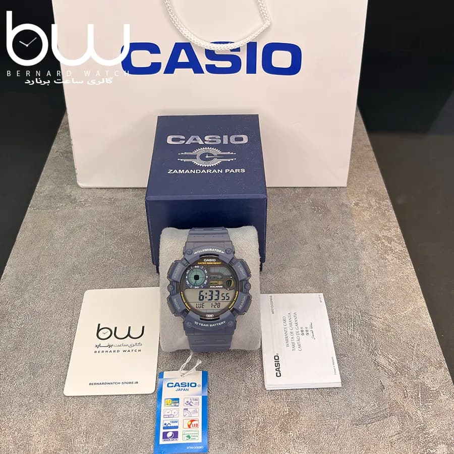 ساعت مچی کاسیو مدل CASIO WS-1500H-1A — تصویر ۴