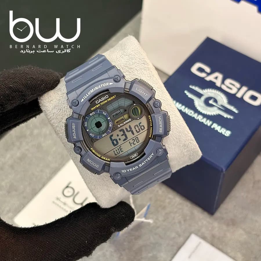 ساعت مچی کاسیو مدل CASIO WS-1500H-1A — تصویر ۲