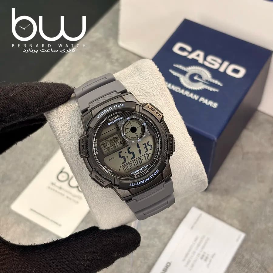 ساعت مچی کاسیو مدل CASIO AE-1000W-8A — تصویر ۲