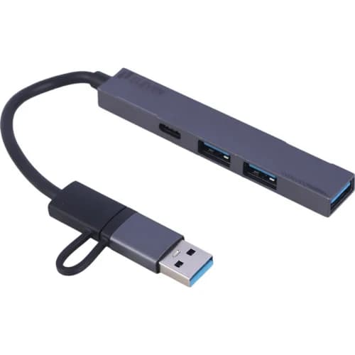 هاب 4 پورت Type-C / USB 3.0 ایلون H802 — تصویر ۲