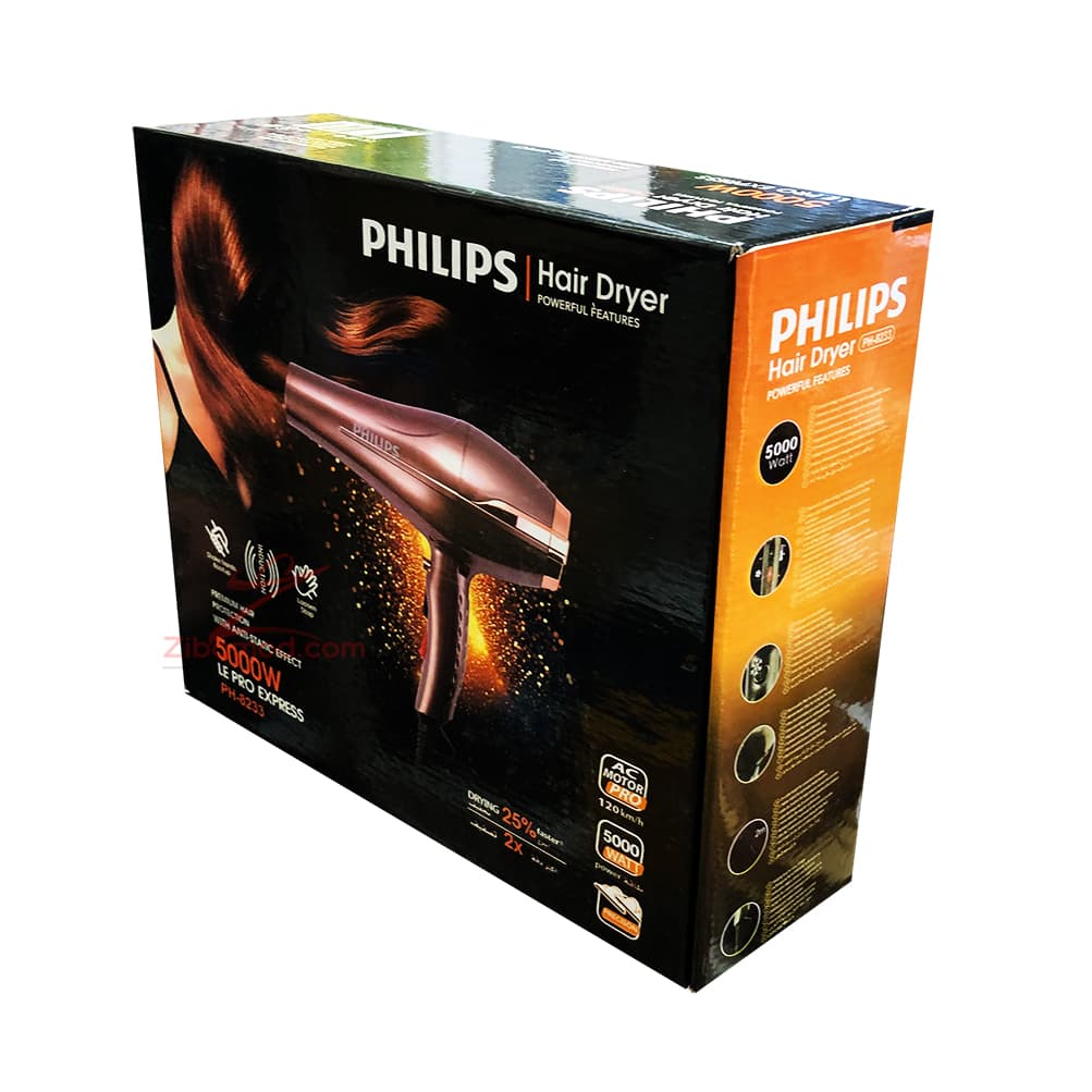 سشوار فیلیپس Philips مدل HP-8233 قدرت 5000 وات — تصویر ۲