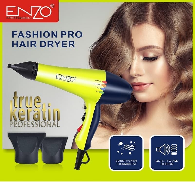 سشوار حرفه ای انزو مدل EN-8860G قدرت 6000W — تصویر ۲